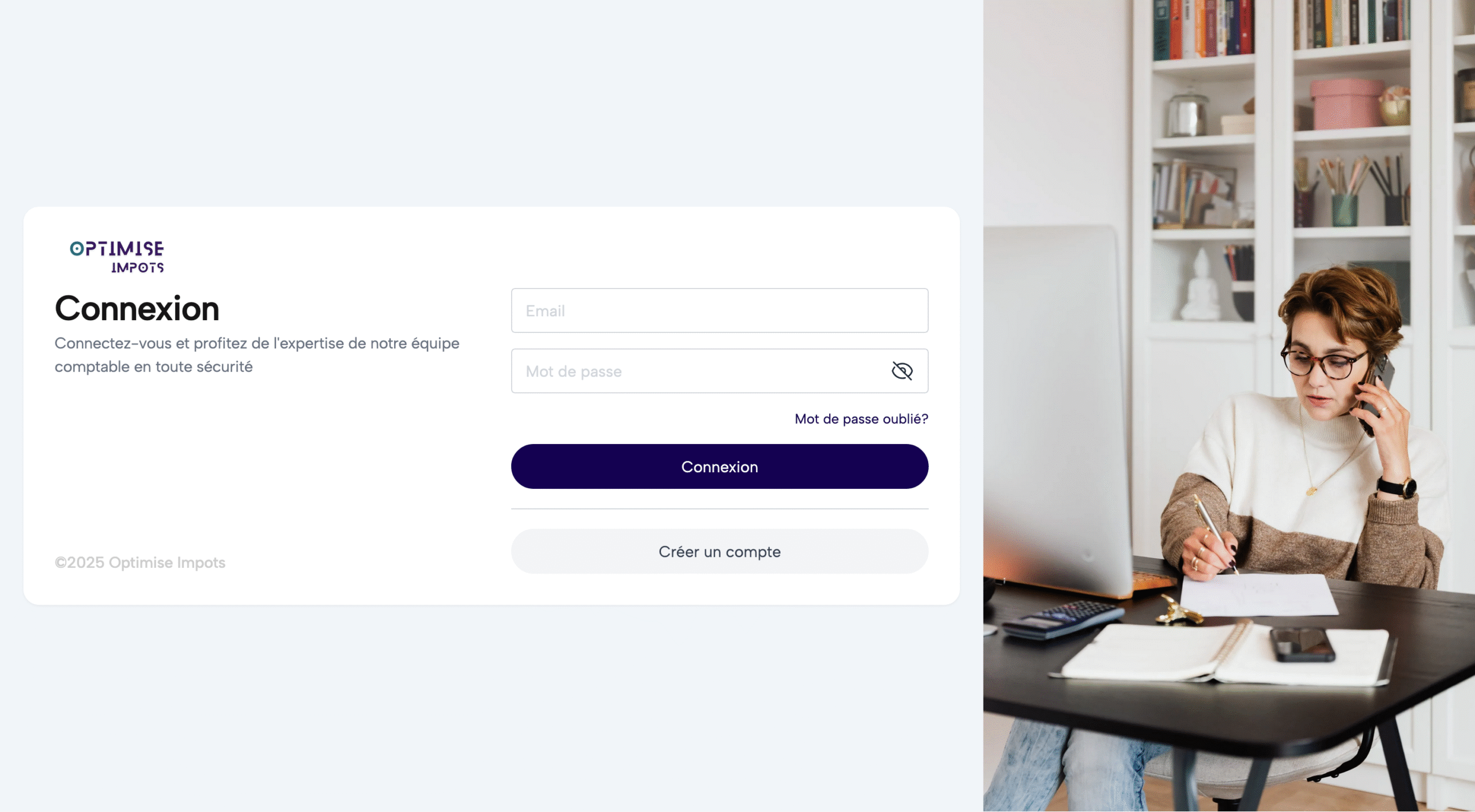 capture app.optimiseimpots.ca